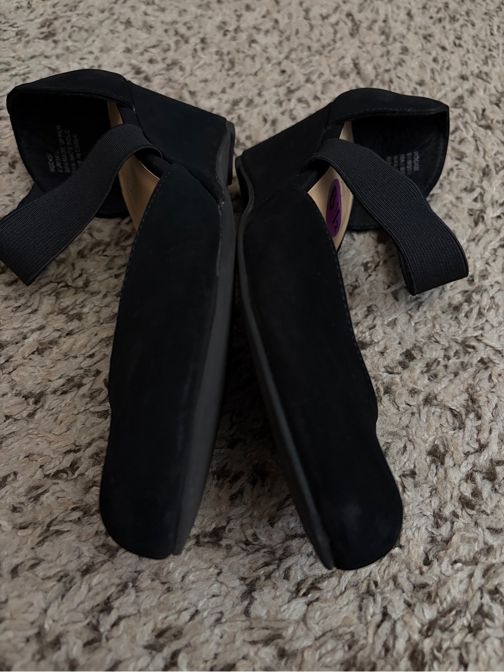 me too Black Wedge Heels - Picture 3 of 5